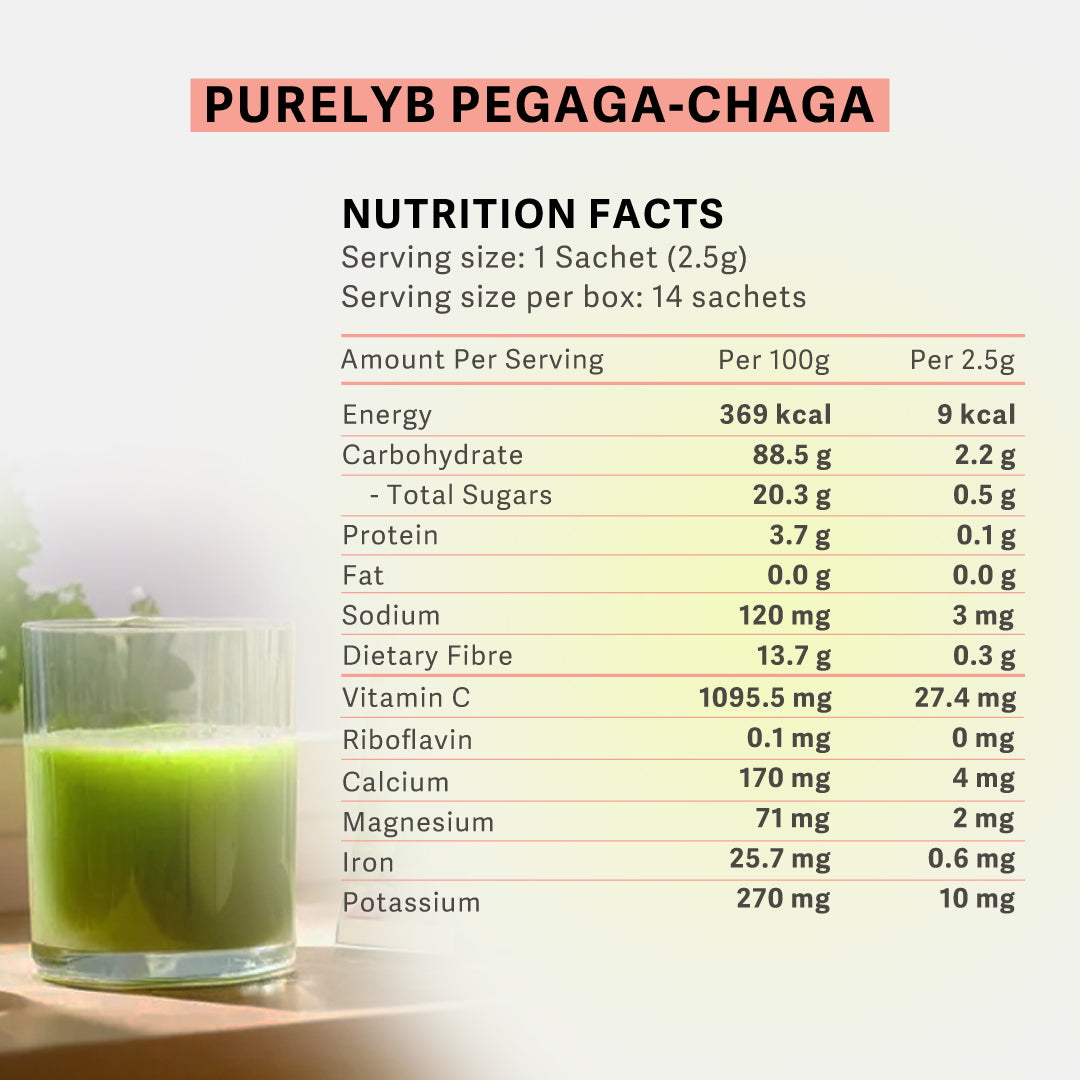 Pegaga-Chaga (30 Sachets)